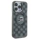 4. Etui Karl Lagerfeld IML Monogram Karl & Choupette Head MagSafe na iPhone 15 Pro - czarne