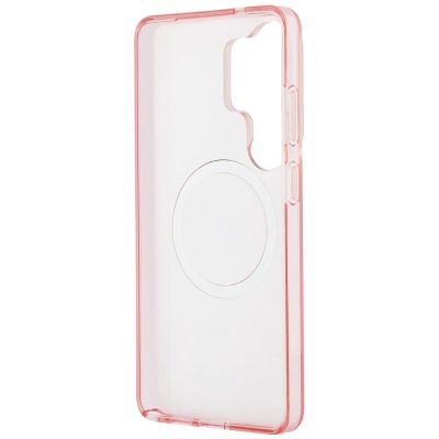 7. Etui Karl Lagerfeld IML Repeated Choupette MagSafe na Samsung Galaxy S26 Ultra - różowe
