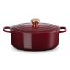 Le Creuset 21178299494441 garnek 4,7 l Owalny Czerwony