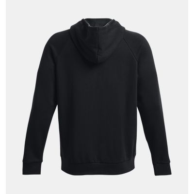 2. Bluza z kapturem Under Armour Rival Fleece Logo Hoodie - black/white