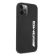4. Etui AMG Silicone Big Logo na iPhone 12 Pro Max - czarne