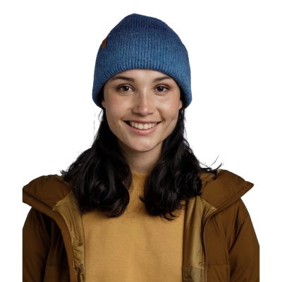 3. Buff Marin Knitted Hat Beanie 1323247881000 Niebieskie One size