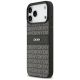 2. Etui DKNY Repeat Texture Pattern with Tonal Stripe na iPhone 17 Pro Max - czarne