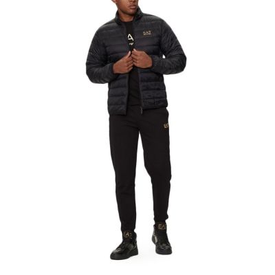 3. Kurtka puchowa męska EA7 Emporio Armani ocieplana przejściowa czarna (8NPB23-PNGPZ-0208)
