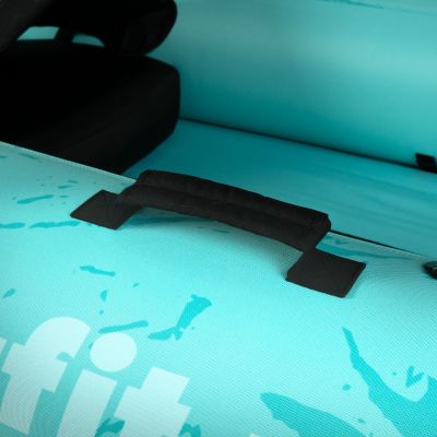 45. VIRTUFIT KAJAK 335 - TURKUSOWY - Z SIEDZENIAMI KAJAKOWYMI I TORBĄ DO NOSZENIA