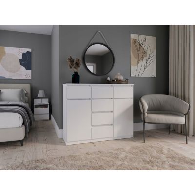 7. KOMODA MALWA 2D6S BIAŁY