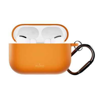 Etui Puro Icon na AirPods Pro 3 - pomarańczowe