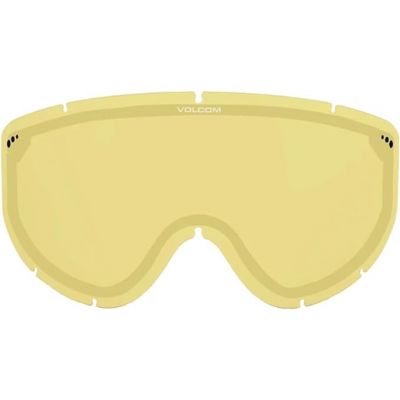 4. Gogle snowboardowe damskie/męskie Volcom Yae sportowe narciarskie ochrona UV czerwone (VG0722300)