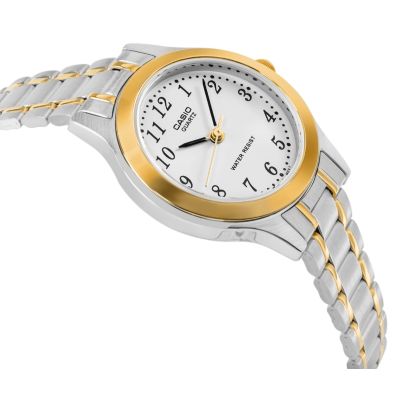 9. Zegarek Damski CASIO LTP-1263PG-7BEG + BOX