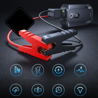 12. Jump starter Baseus Super Energy Max 20000mAh - czarny