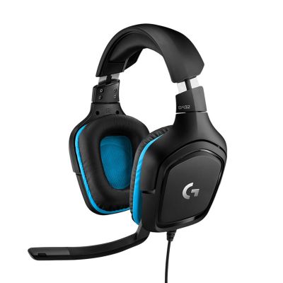8. Słuchawki z mikrofonem Logitech 981-000770 (kolor czarny)