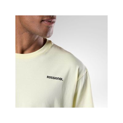 5. Koszulka męska ROSSIGNOL M Graphic Waterfall Tee żółta
