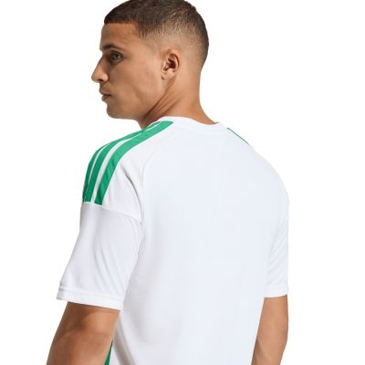 6. Koszulka męska adidas Hooped 26 Jersey biało-zielona KF3393