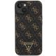3. Etui Guess 4G Triangle Metal Logo na iPhone 14 / 15 / 13 - czarne