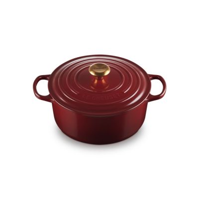 2. Brytfanna Le Creuset Signature Roaster okrągły 26cm rhone