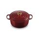 2. Brytfanna Le Creuset Signature Roaster okrągły 26cm rhone