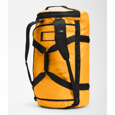 5. The North Face Base Camp Duffel L sportowa torba 95 l Poliester Czarny, Żółty