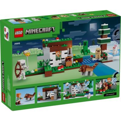 2. LEGO Minecraft 21593 - Przetrwanie pierwszej nocy