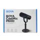 15. Mikrofon studyjny BOYA CastMic P60D stojący przewodowy USB XLR - czarny