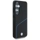 4. Etui BMW Leather Textured and Smooth MagSafe na Samsung Galaxy S25 - czarne