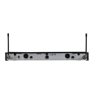 3. Shure SLXD24DE/B58-G59 - Podwójny cyfrowy system bezprzewodowy z dwoma nadajnikiami/mikrofonami "do ręki"