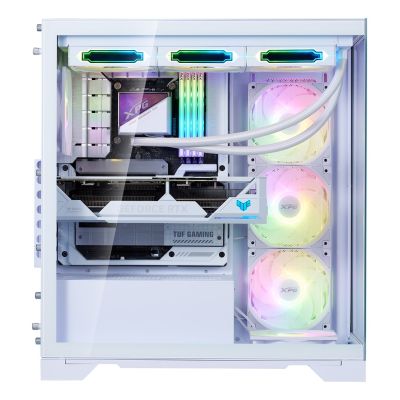 13. XPG Invader X BTF Midi Tower Biały
