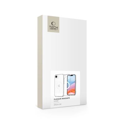 5. Etui Tech-Protect FlexAir MagSafe na iPhone 16e / 17e - przezroczyste