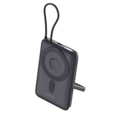 2. Bezprzewodowy Powerbank 4smarts Enterprise Pocket gwiezdny szary