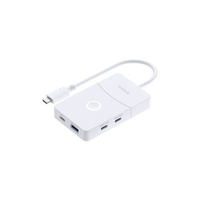 2. D-Link DUP-501 huby i koncentratory USB 3.2 Gen 1 (3.1 Gen 1) Type-C 5000 Mbit/s Biały