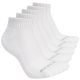 3. Skechers 5pk Unisex 1/2 Terry Qtr Crew S602095-100 Białe 39-42