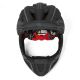 8. Kask rowerowy fullface dziecięcy Wozinsky z tylną lampką USB 52-56 cm - szary