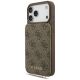 2. Etui Guess 4G Cardslots & Magnetic Closure Crossbody na iPhone 18 Pro / 17 Pro - brązowe