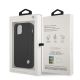 8. Etui BMW Leather Deboss na iPhone 12 mini - czarne