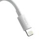4. Baseus 2x kabel USB - Lightning szybkie ładowanie 1,5 m biały (TZCALZJ-02)