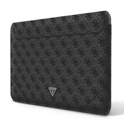 2. Pokrowiec Guess 4G Uptown Triangle Logo na laptopa 13-14'' - czarny