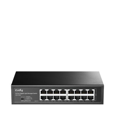 7. Switch CUDY GS1016E 16-Port Gigabit Light