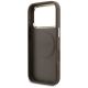 7. Etui Guess Perforated 4G MagSafe na iPhone 17 Pro Max - brązowe