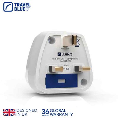 4. TRAVEL BLUE PRZEJŚCIÓWKA ADAPTER SHUCKO -> UK