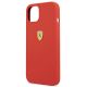 6. Etui Ferrari Silicone na iPhone 13 mini - czerwone