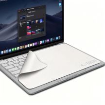 Ściereczka do ekranu Tech-Protect Polishing Cloth z mikrofibry na laptop Laptop 15 - 16" - szara
