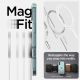 12. Etui Spigen Liquid Crystal Mag z MagSafe na iPhone 16 - przezroczyste