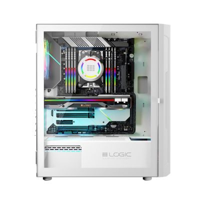 36. LOGIC OBUDOWA ARAMIS ARGB MIDI USB 3.0 WHITE