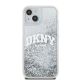 3. Etui DKNY Liquid Glitter Big Logo na iPhone 15 / 14 / 13 - białe