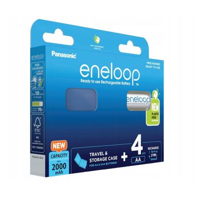 2. PANASONIC ENELOOP AA 2000mAh 4 szt + CASE
