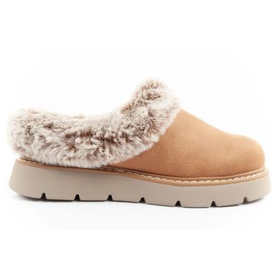 4. Skechers Cozy Blend buty papcie damskie sneakersy ocieplane wsuwane