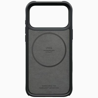 4. Etui UNIQ Keva Mov Magclick Charging na iPhone 18 Pro Max / 17 Pro Max - czarne