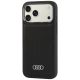 3. Etui Audi Synthetic Leather Case MagSafe na iPhone 18 Pro Max / 17 Pro Max - czarne