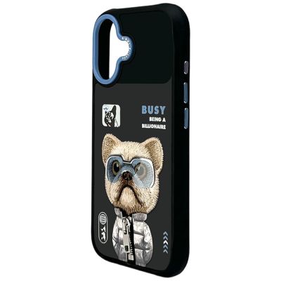 5. Etui Nimmy Cool&Cute 2.0 nag na iPhone 17 - czarne