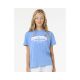 2. Koszulka RIP CURL SURF PUFF RELAXED TEE- GIRL niebieska