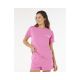 Koszulka damska RIP CURL Surf Puff Party Pack Relaxed różowa